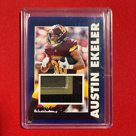 Austin Ekeler #WM-AER 2024 Panini Encore Winning Materials (Blue) Patch 22/35