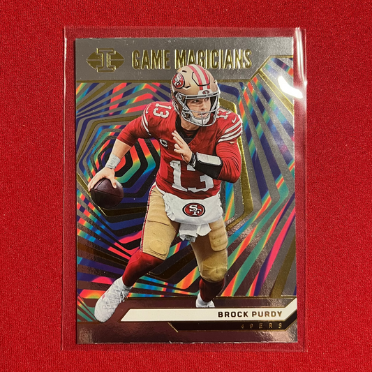Brock Purdy #2 2024 Panini Illusions Game Magicians