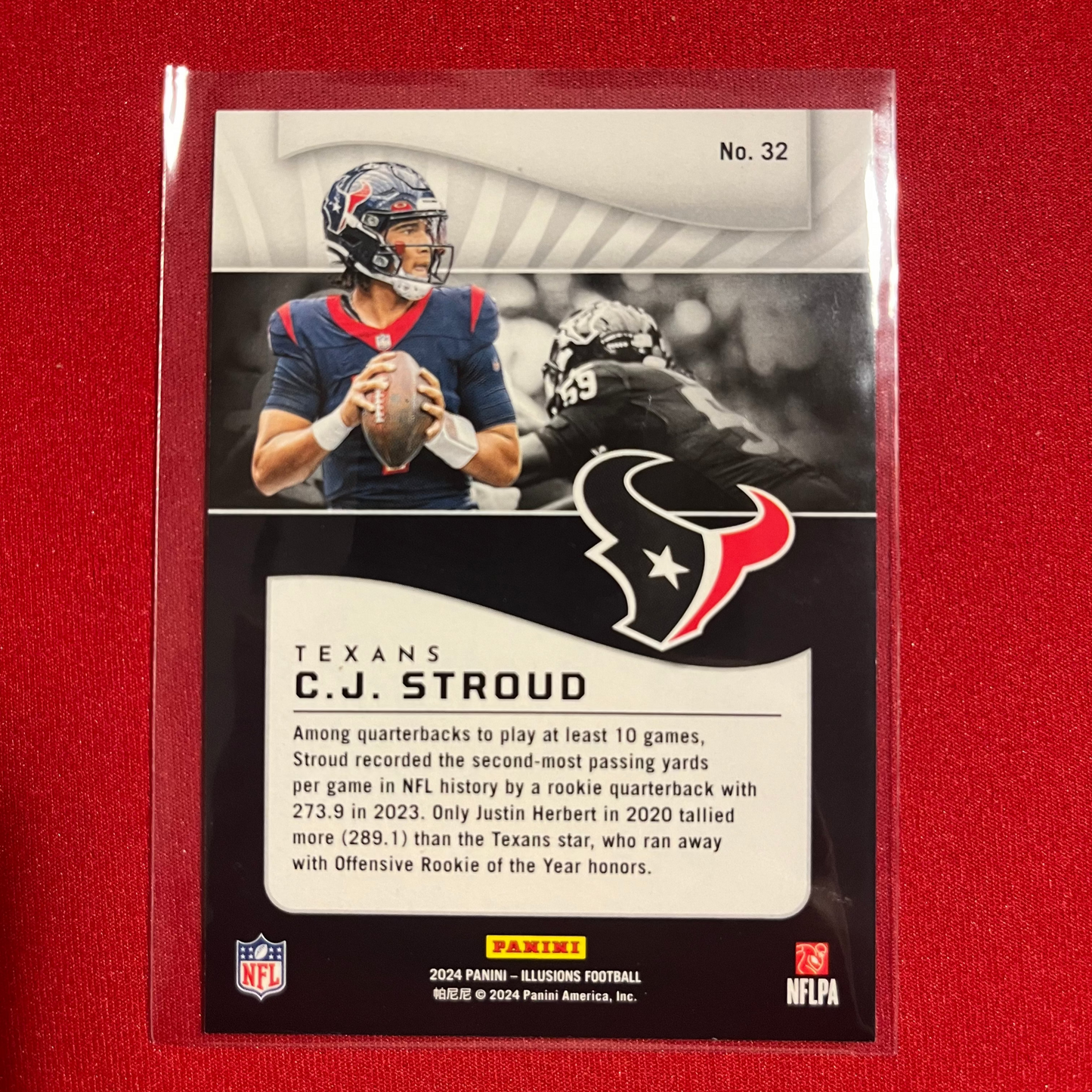 C.J. Stroud #32 2024 Panini Illusions (Bronze)