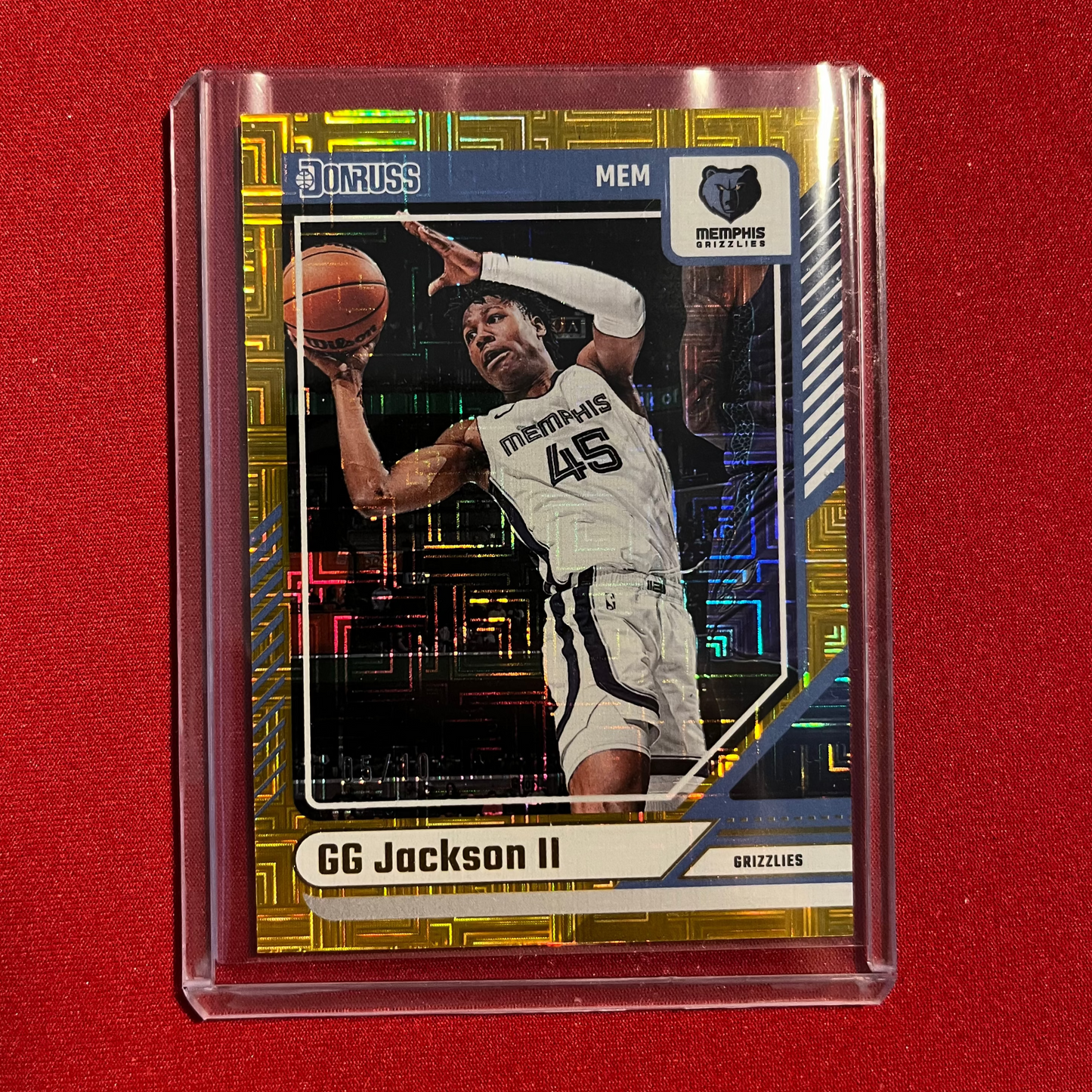 GG Jackson #164 2024 Panini Donruss Choice Gold 5/10