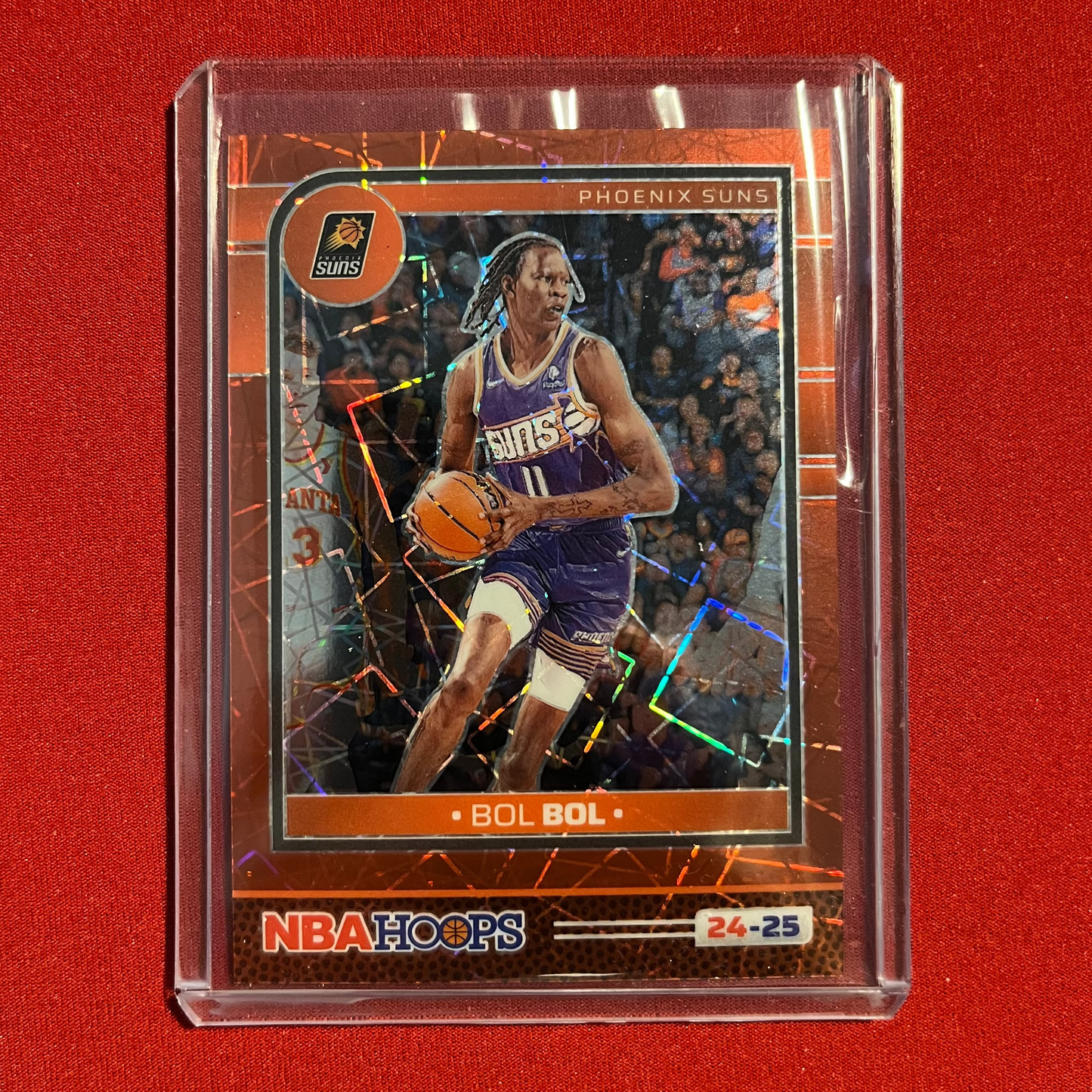 Bol Bol #197 2024 Panini NBA Hoops (Orange Prizm) 19/99