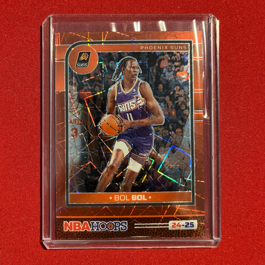 Bol Bol #197 2024 Panini NBA Hoops (Orange Prizm) 19/99