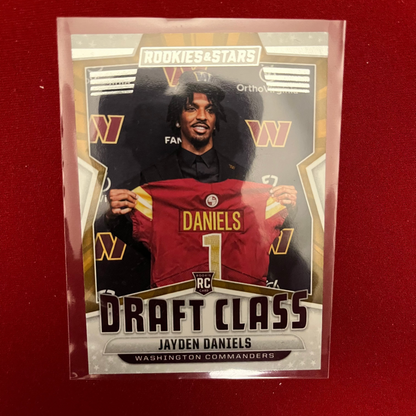 Jayden Daniels NFL 2024-25 Panini Inserts Combo - 5 cards.