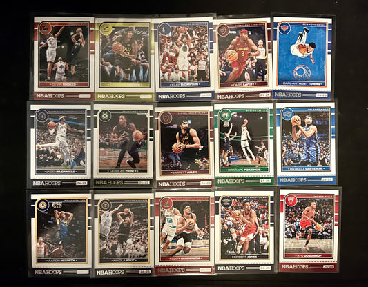 Panini NBA Hoops 2024-2025 Full Base Set (300 cards)