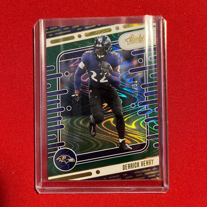 Derrick Henry #8 2024 Panini Absolute Green Spectrum 16/50